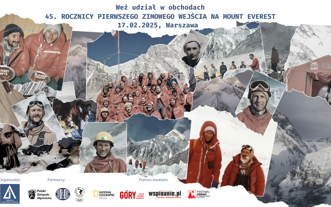 Zbliżają się obchody 45. rocznicy pierwszego zimowego wejścia na Mount Everest