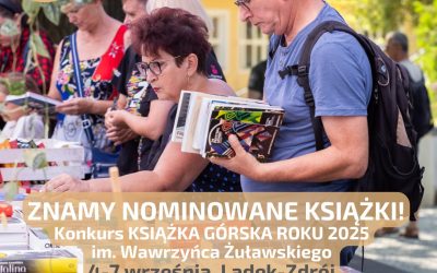  Znamy nominacje do tytułu Książka Górska Roku 2025!