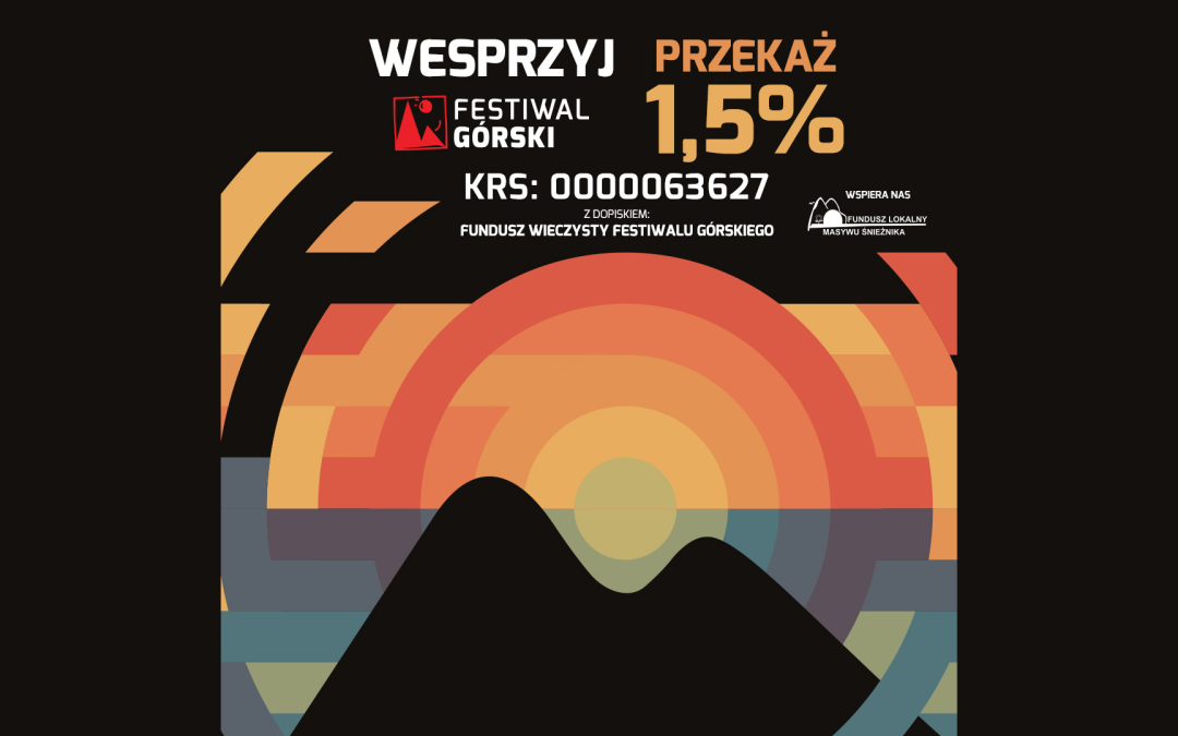 1,5% dla gór. 1,5% dla Lądka! Wesprzyj działania Festiwalu Górskiego